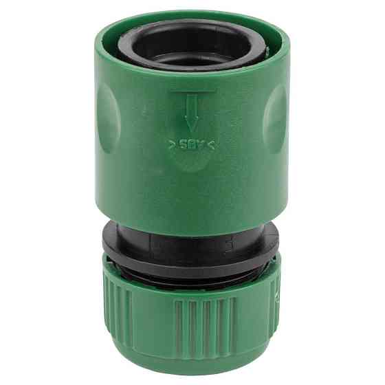 Конектор 1⁄2" швидкознімний для шланга 1⁄2" аквастоп (ABS) GRAD (5016115) Київ