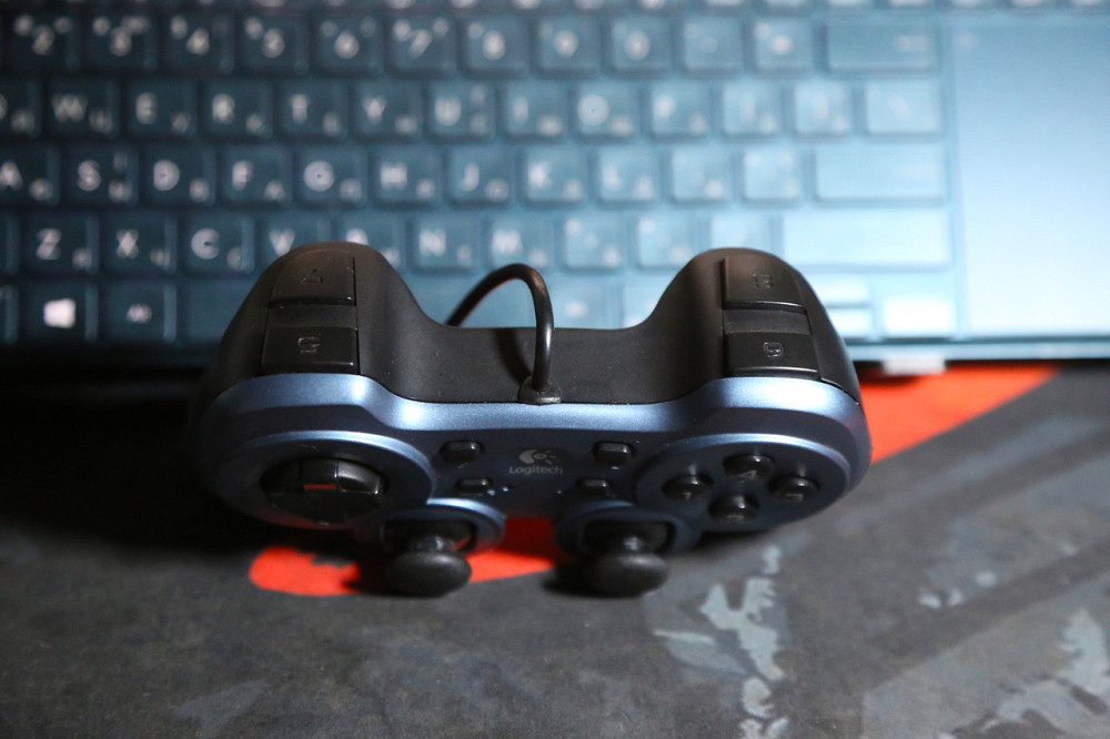 Джойстик PC logitech rumblepad 2 USB Original Идеальное состояние, без коробки Киев - изображение 5