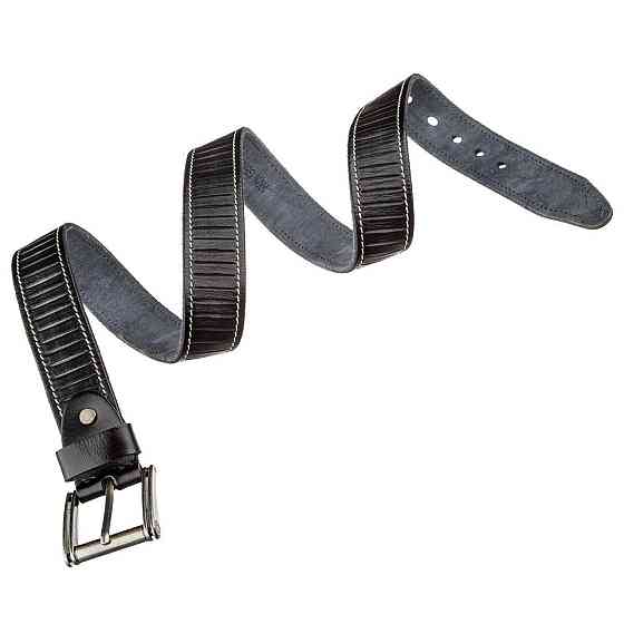 Ремінь чоловічий Vintage 20072 Чорний Київ