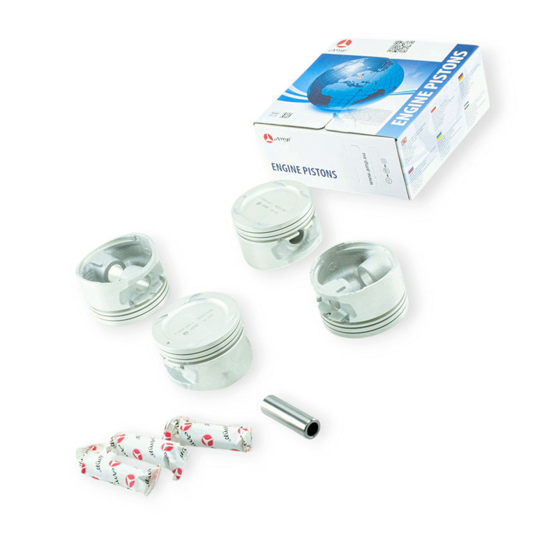 Поршня 1,6 з пальцями (AMP) +0,5 (79.5) Мукачево - фото 1