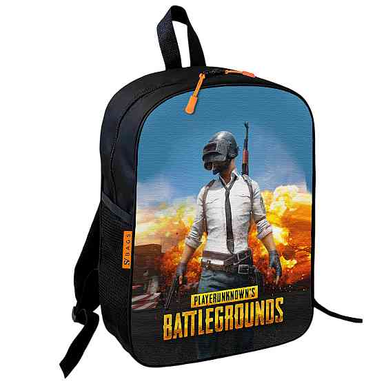 Набір дитячий Пабг "PUBG" рюкзак 36х27см сумка-бананка, кружка з принтом для хлопчика (01566) Київ