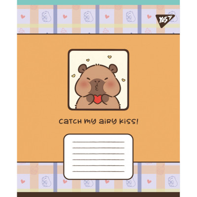 Зошит Yes Capy vibes А5 24 аркушів клітинка (767955) Вінниця - фото 6