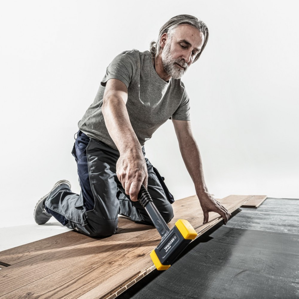 Молоток безінерційний HALDER Secural 3380 з гумово/сталевою ручкою, Ø=30х40 мм, m=680 г, І=300 мм Одеса - фото 8