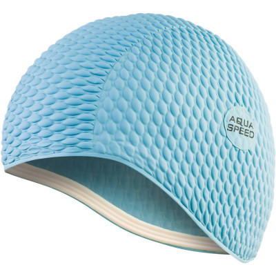 Шапка для плавання Aqua Speed Bombastic Junior 9879 блакитний Діт OSFM (5908217698797) Вінниця - фото 1