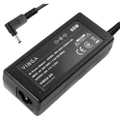Блок живлення до ноутбуку Vinga ASUS 65W 19V 3,42A 4.0 *1.35 (VPA-1934-AS4013-101) Вінниця
