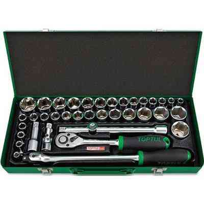 Набор инструментов Toptul комбінований 1/2