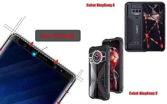 Захисне скло HyperGlass Pro для Cubot KingKong 8, KingKong 9 – максимальна чутливість та захист Київ