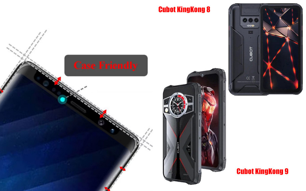 Захисне скло HyperGlass Pro для Cubot KingKong 8, KingKong 9 – максимальна чутливість та захист Київ - фото 4