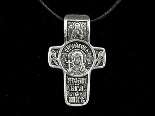 Натільний хрестик іменний Любов Київ - фото 1