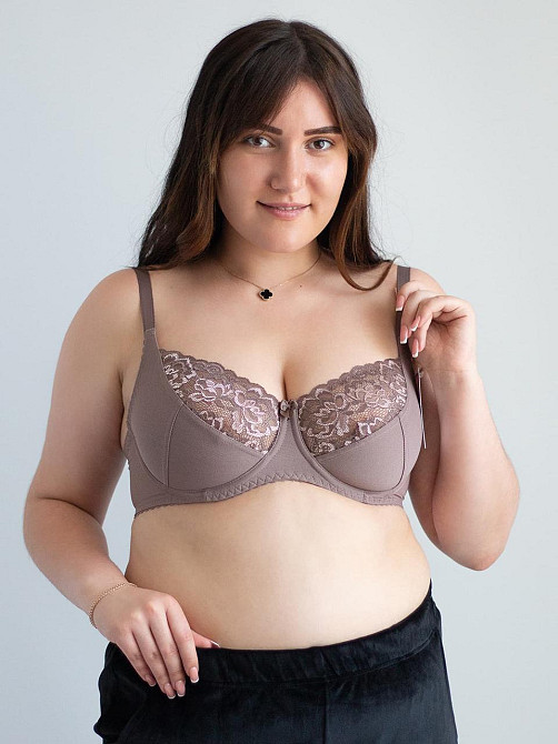 Бюстгальтер на большую грудь мягкая чашка Nana Classic 102940 75D Киев - изображение 1