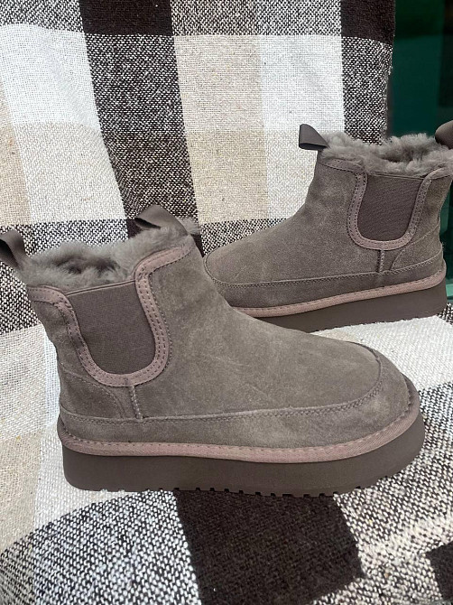 WSMR Угги жіночі WSMR кофе натуральная замша высота 13 см размер 36-41 (5679) Коломыя - изображение 8