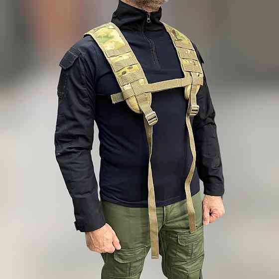 Плечи к варбелту, система Молли, Cordura 1000D, WINTAC, Мультикам, плечи к разгрузочному поясу, лямки для РПС Solmir Киев