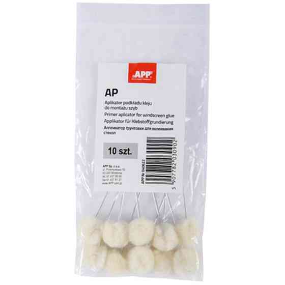 Аплікатори для нанесення ґрунта під клей для скла (уп.-10шт) APP, 040622 Винница