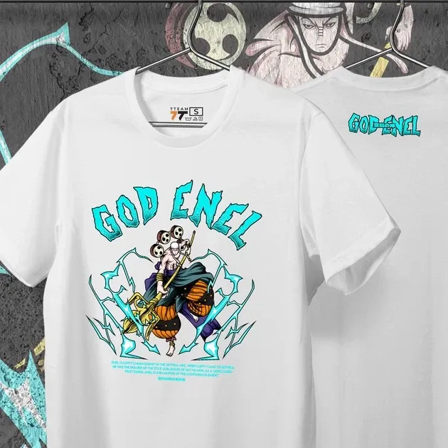 Футболка для подростка мальчика с принтом Ван Пис God Enel Размер 160 Anime10239 Днепр - изображение 3
