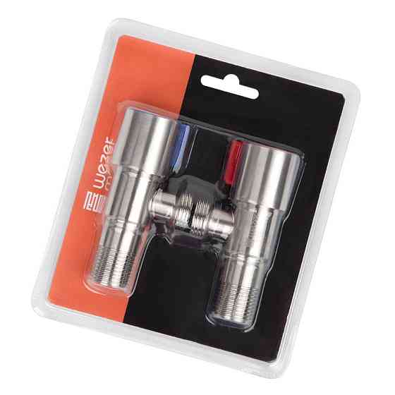 SOL22А-18-TWIN кран приладовий КОМПЛЕКТ блістер 1/2