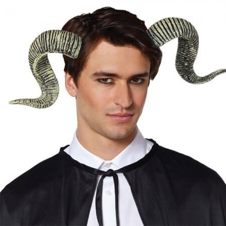 Роги СІРІ Косплей Люцифера Київ - фото 1