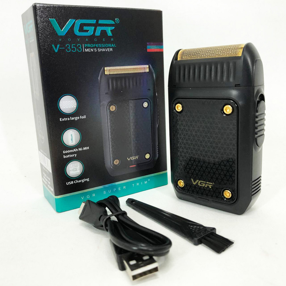 Профессиональная мужская электробритва, Электробритва-шейвер мужской, Портативная сеточная бритва WT-80 Львов - изображение 2