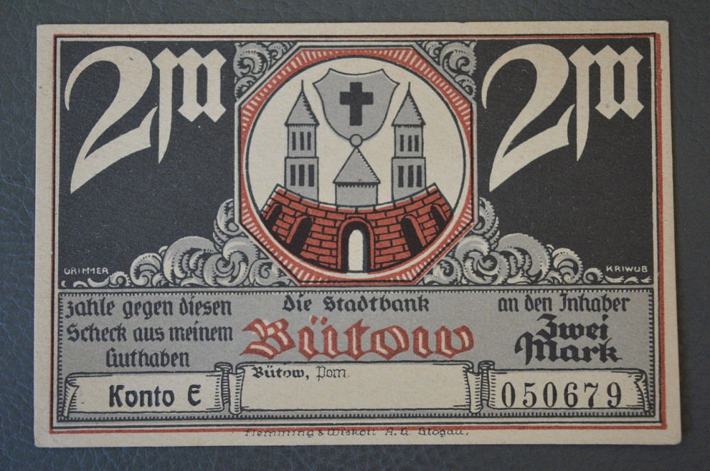 Германия. Нотгельд. 2 Mr. ( 12 ) Полтава - изображение 1