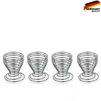 Аксесуар кухонний Kela Набір підставок для яєць Globul 5х6 см 4 шт (17580) Вінниця