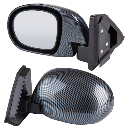 Дзеркала зовнішні 3252 B Carbon на шарнірі (пара) Вінниця