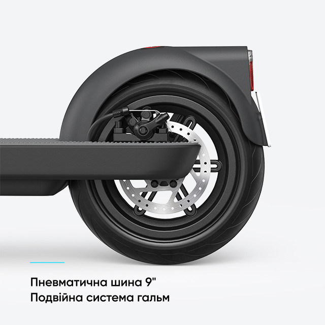 Електросамокат OKAI ES10-NEON Lite Black 9", 300(600)W, 7.8Ah, 30km, 25km\h, 20%, NFC, App,15kg Київ - фото 10