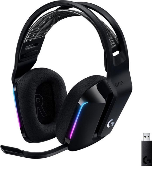 Гарнітура Logitech G733 Black (981-000864) Чорний Харьков - изображение 2