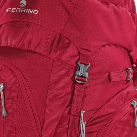 Рюкзак туристический Ferrino Transalp 80 нижний вход бордовый Киев - изображение 3