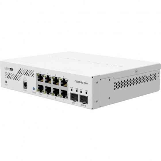 Комутатор Mikrotik CSS610-8G-2S+IN (8x1G, 2xSFP+, SwOS) (CSS610-8G-2S+IN) Киев