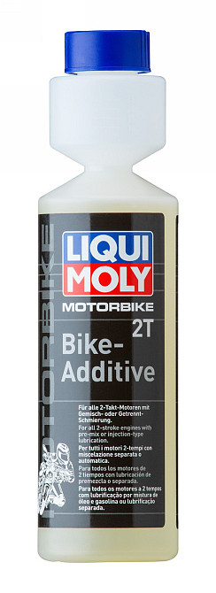 LIQUI MOLY 1582 Motorbike 2T Additiv — Присадка для очищення паливної системи 2-тактних мотоциклів | Очищення карбюратора, захист Ковель - фото 1