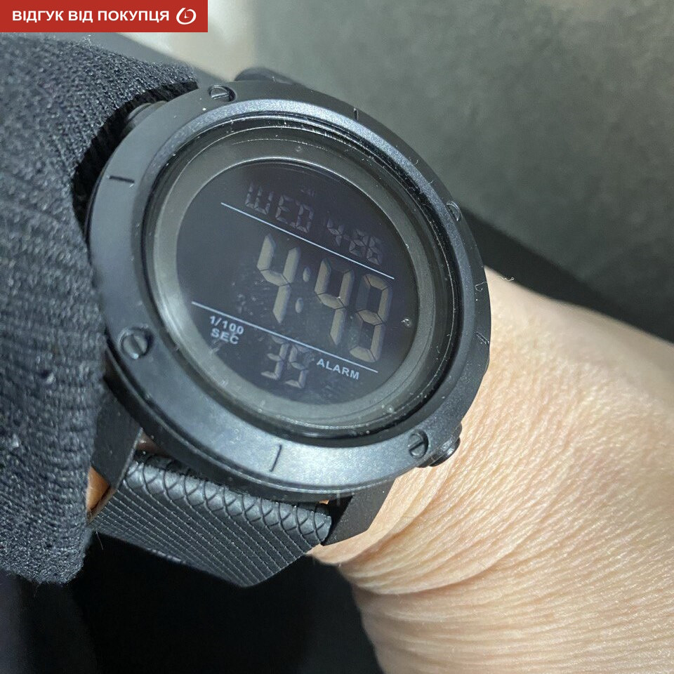 Годинник чоловічий водостійкий тактичний Skmei Dekker New Вінниця - фото 19