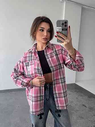 Жіноча сорочка в клітинку ( з накатом) Одеса