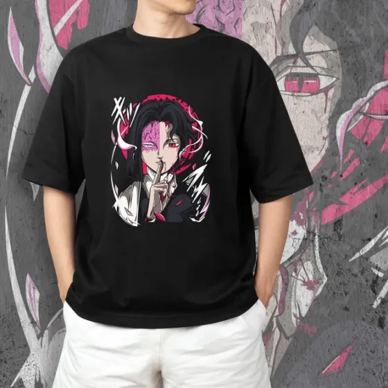 Футболка для подростка мальчика с принтом Клинок, рассекающий демонов Кагая v140 Музан Размер 160 Anime10427 Днепр