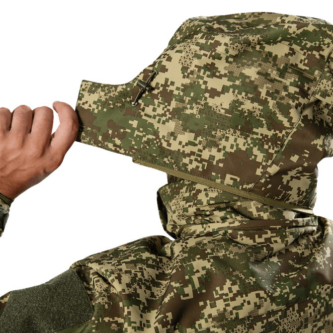 Зимний тактический водонепроницаемый комплект Defender 7 lvl (куртка и штаны) Хищник M Винница - изображение 8