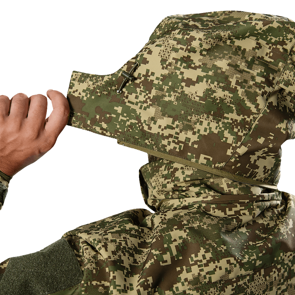 Зимний тактический водонепроницаемый комплект Defender 7 lvl (куртка и штаны) Хищник M Винница - изображение 8