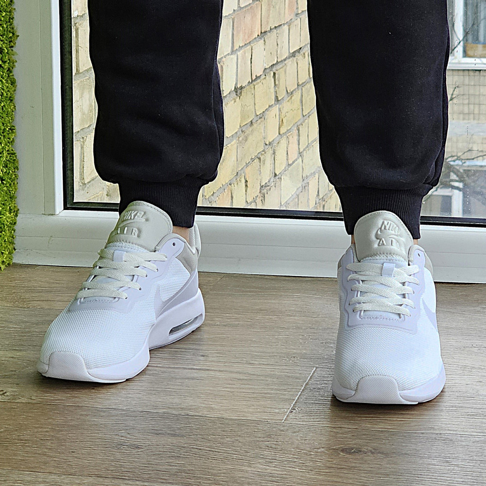 Мужские Кроссовки Nike 90 Белые Найк с Амортизацией Тканевые (размеры: 41,42,43,44,45) - 535-3 Днепр - изображение 8