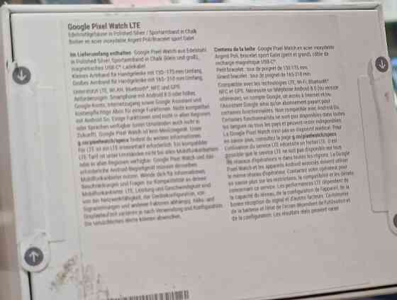 СМАРТ - Часы: Google Pixel Watch LTE Polished Silver Sace / Chalk Activ Киев