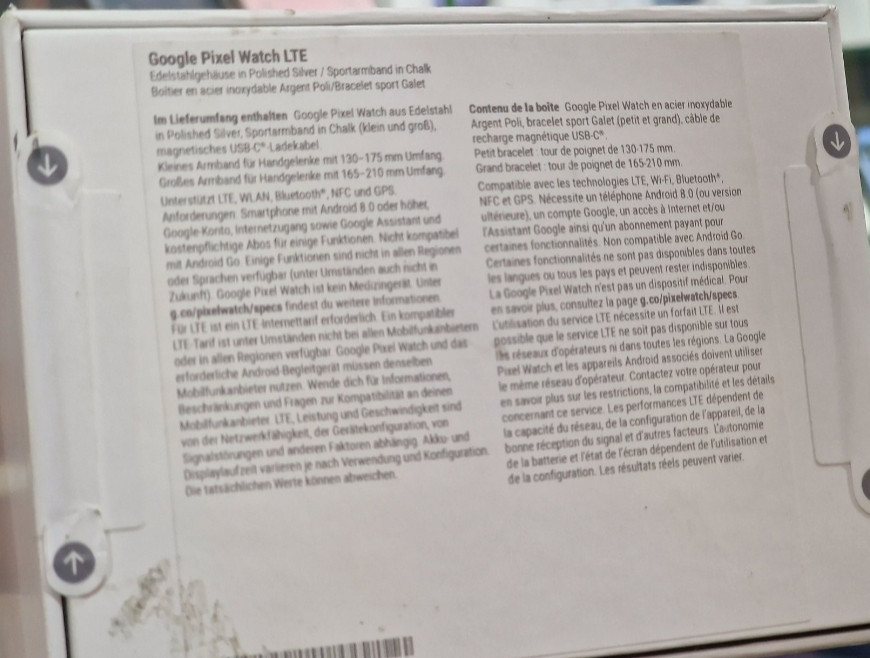 СМАРТ - Часы: Google Pixel Watch LTE Polished Silver Sace / Chalk Activ Киев - изображение 3