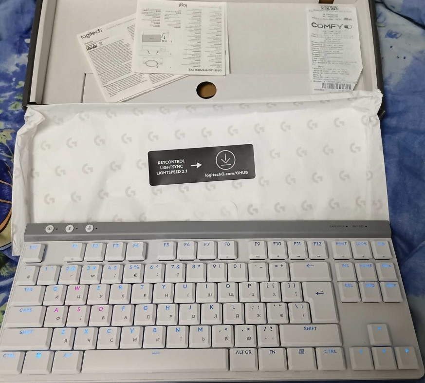Клавіатура Logitech G515 LIGHTSPEED White (гарантiя) 18мес. Київ - фото 3