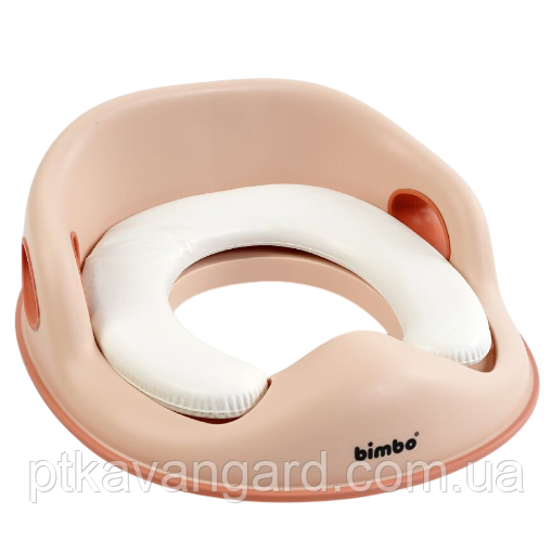 Дитяче сидіння для унітазу "Bimbo" BM-07815 м'яка накладка, рожевий Хмельницький