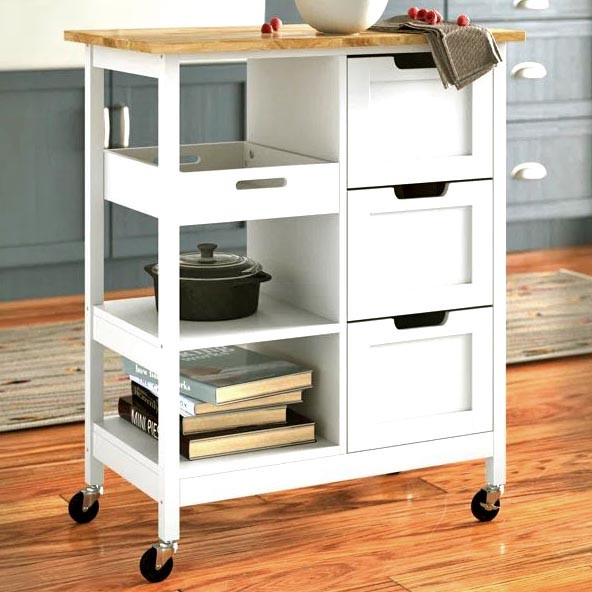 Стіл-візок "Нокрос" зефір-сієна Миколаїв - фото 1