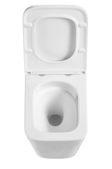 Унитаз подвесной Mixxus Premium Quadro-0302-T1 530x360x365mm, система смыва Tornado 1.0 (MP6456) Киев - изображение 2