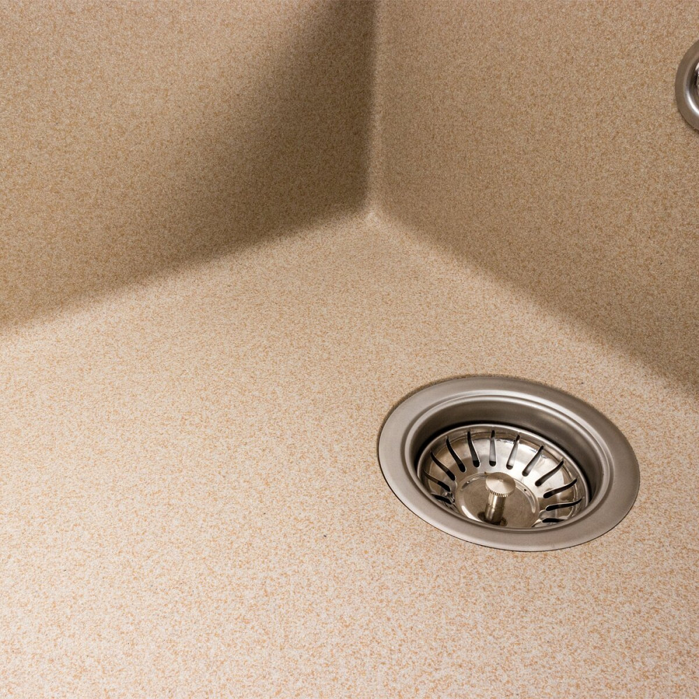 Гранітна мийка для кухні VALESO CASCADA 7050 матова Сафарі Коломыя - изображение 4