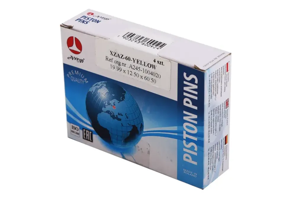 Пальцы поршневые Таврия AMP желтые Винница - изображение 2