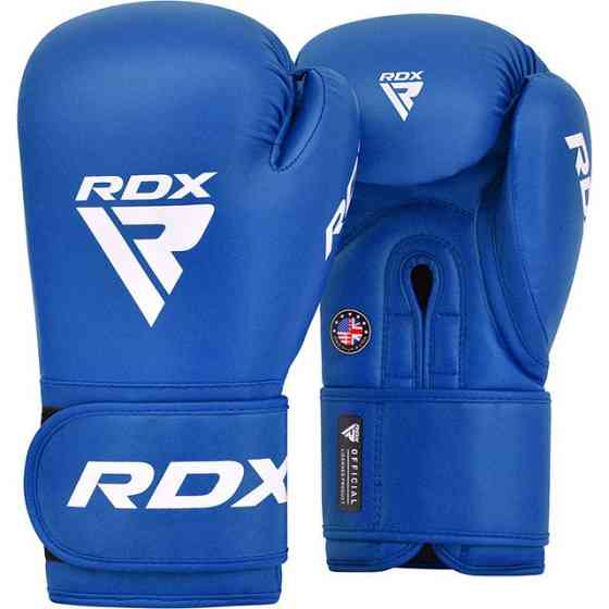 Боксерські рукавиці RDX AS2 BLUE 12 унцій (капа в комплекті) Кам'янське