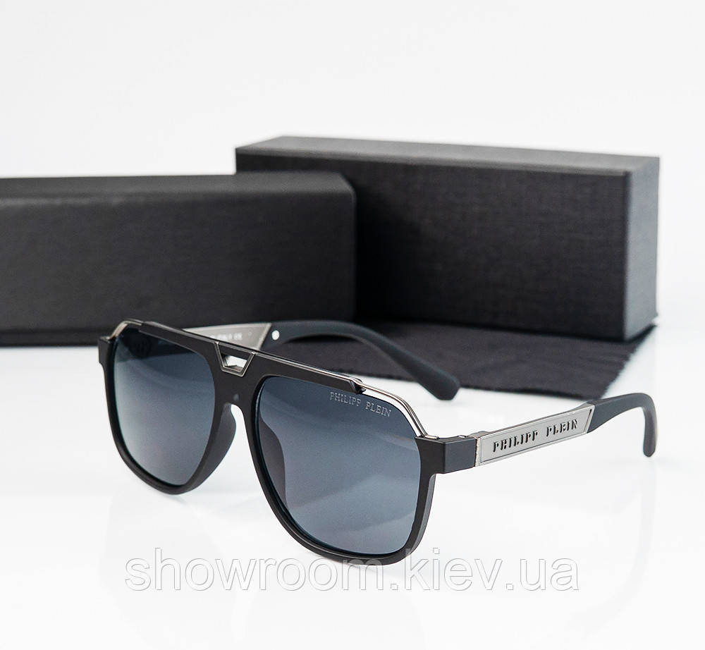 Чоловічі брендові сонцезахисні окуляри Рhilipp Рlein (3112) Київ - фото 1