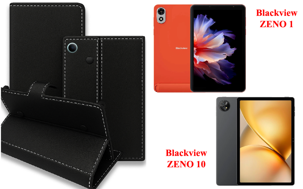 Книга-трансформер для планшета Blackview ZENO 1, Zeno 10, цвет Black Киев - изображение 1