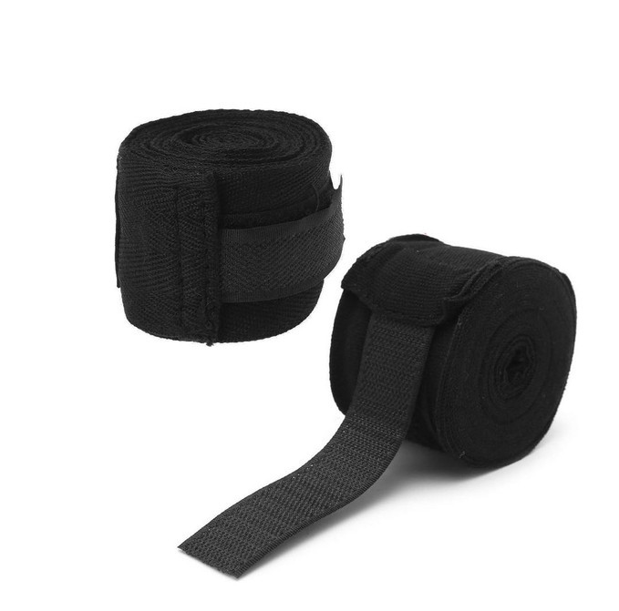 Бінти для боксу, єдиноборств Feel Fit 2 шт по 2,5 м Чорний Бровари - фото 2