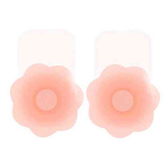 Силіконові наклейки на груди "Квітка" пестиси на соски - Еротична білизна Вінниця