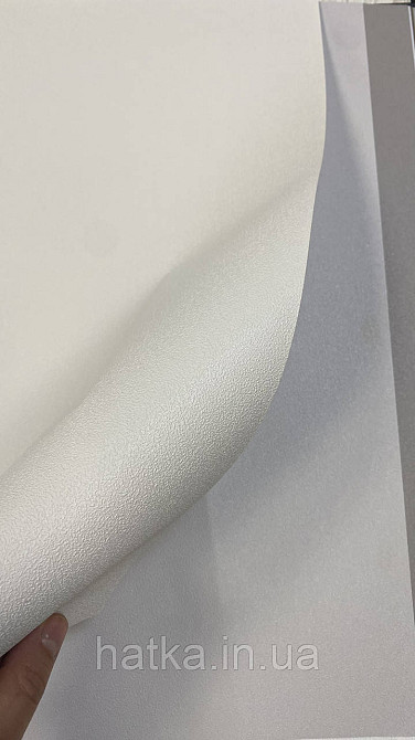 Шпалери метрові вінілові на флізеліні A.S.Creation Elite of Shades1.06x10 однотонні білі трохи сірі 78652-8 Київ - фото 4