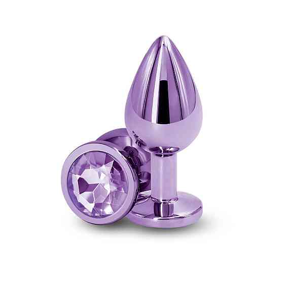 Анальна пробка NS Novelties Rear Assets — Medium — Purple Sex Aura Київ
